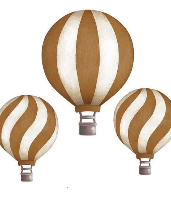 Mustard Luftballonger vintage veggklistremerker, Stickstay