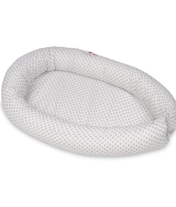 Babylove, Babynest hvit/grå
