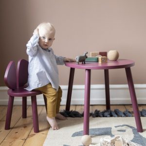 Nofred, Mouse stol burgunder