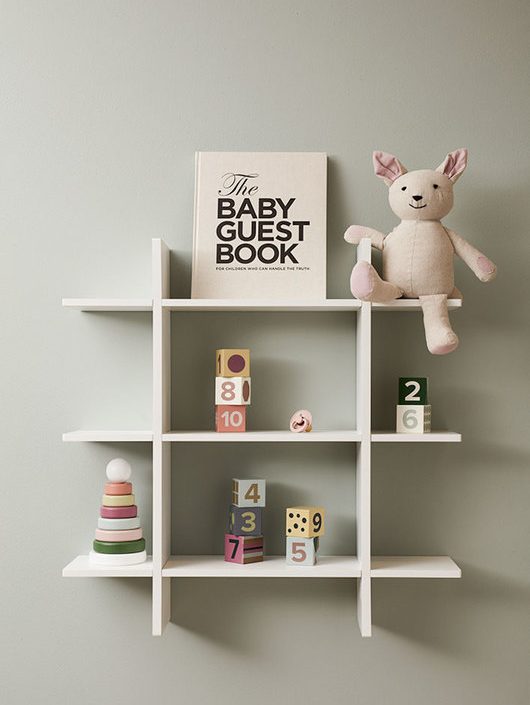 Kid's Concept hvit hylle