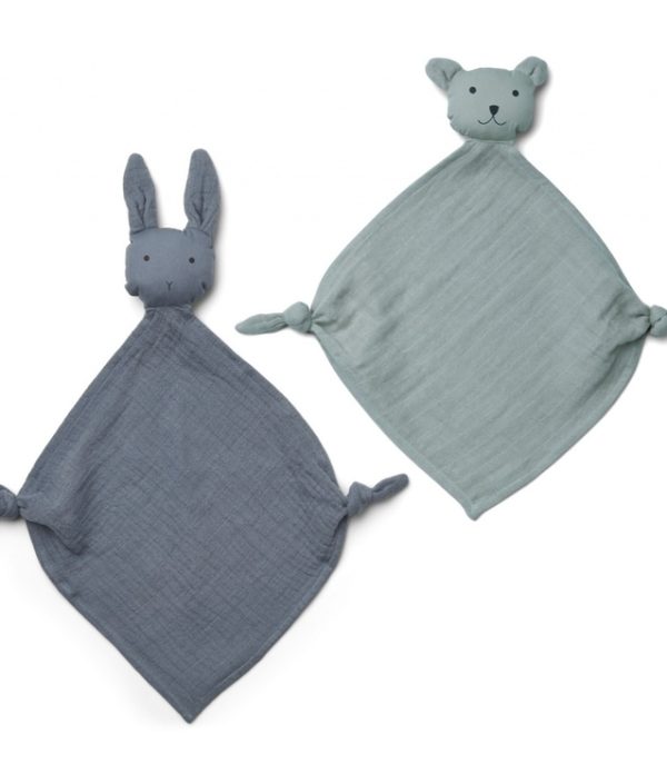 Liewood, Yoko sutteklut 2-pack, blue mix