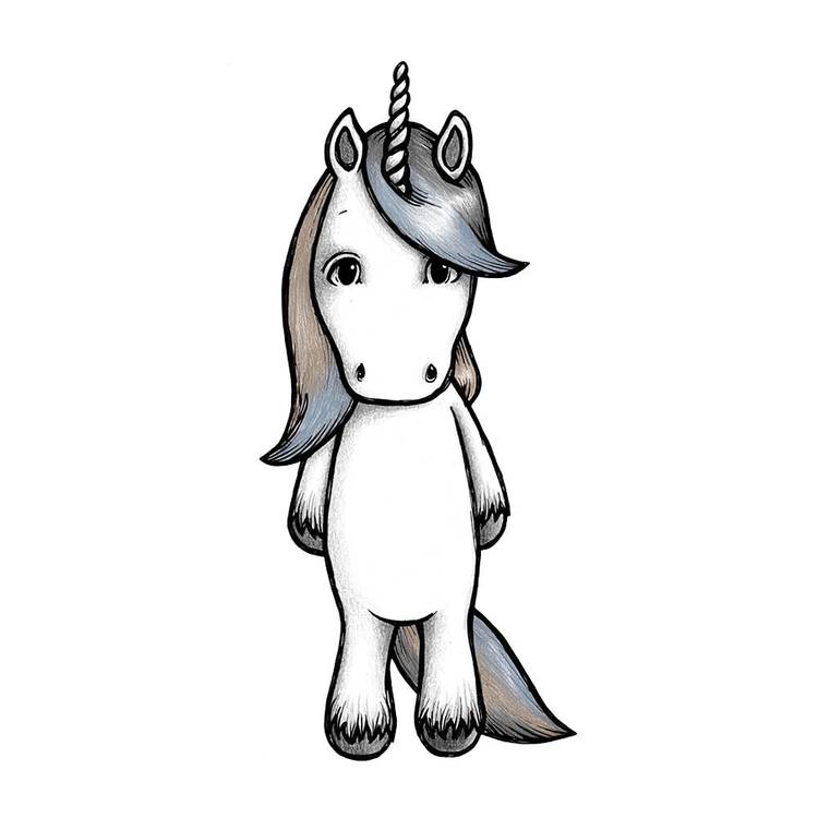 Stickstay, Enhjørningen Hope, veggklistremerker