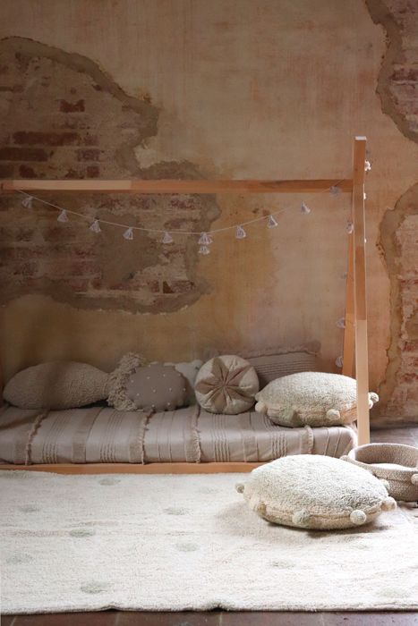 Lorena Canals, Hippie dots olive, teppe til barnerommet - Bilde 4