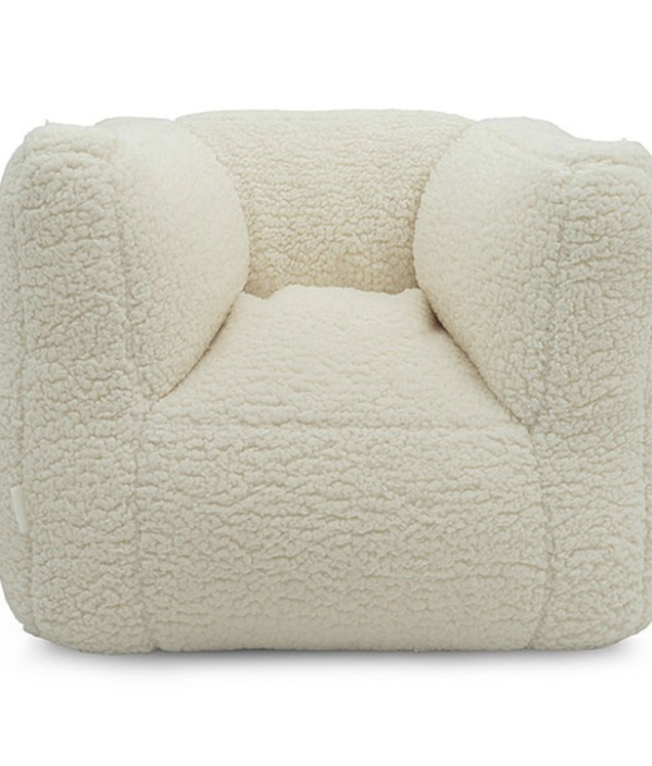 Jollein, Sofa Beanbag lenestol, teddy cream white