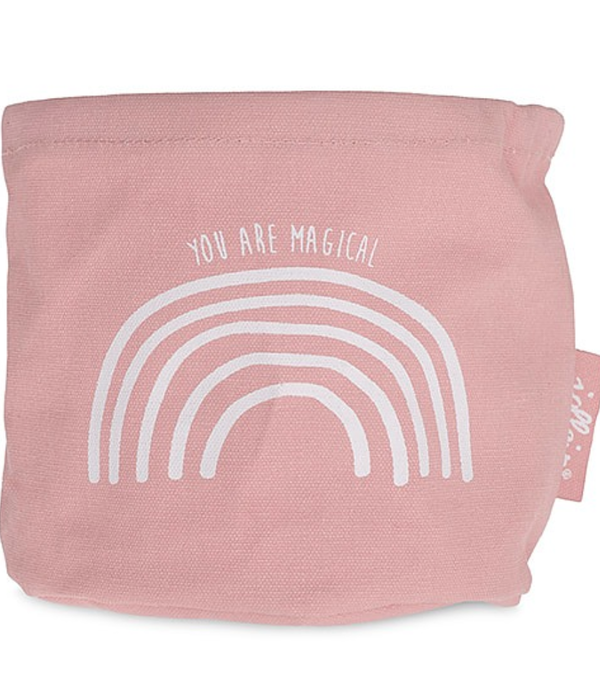 Jollein, oppbevaringskurv rainbow blush pink