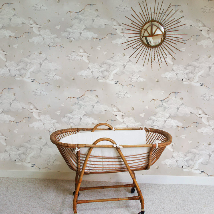 Dekornik, tapet Magic Swans Beige - Bilde 6