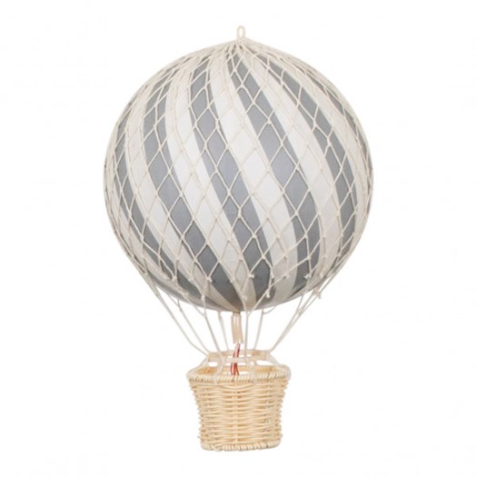 Luftballong Grå, 10 cm, Filibabba