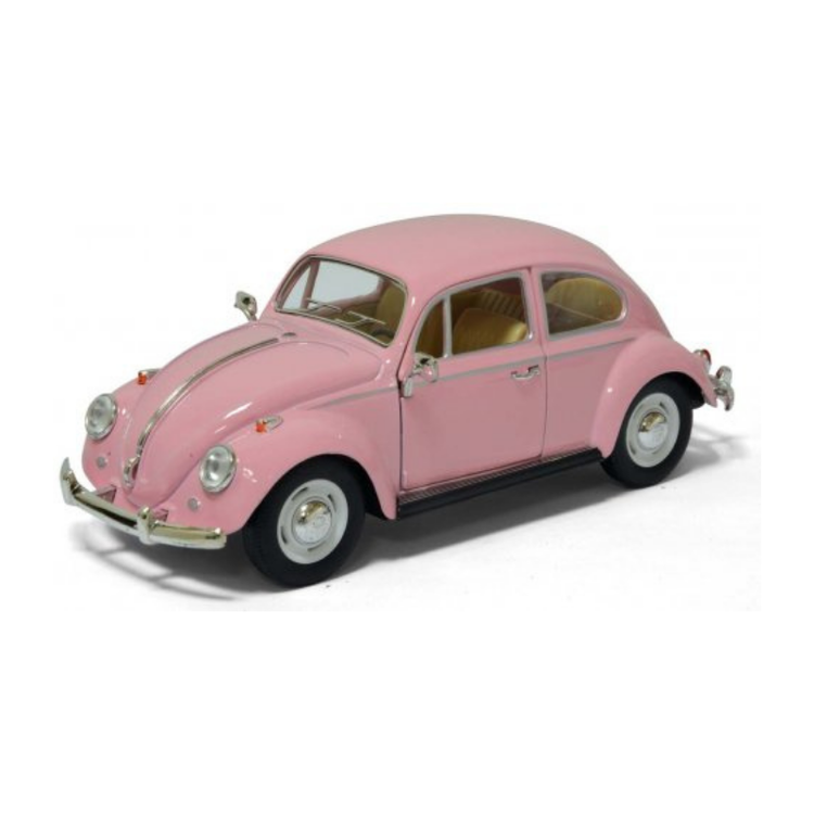 Lekebil stor Volkswagen classical beetle rosa