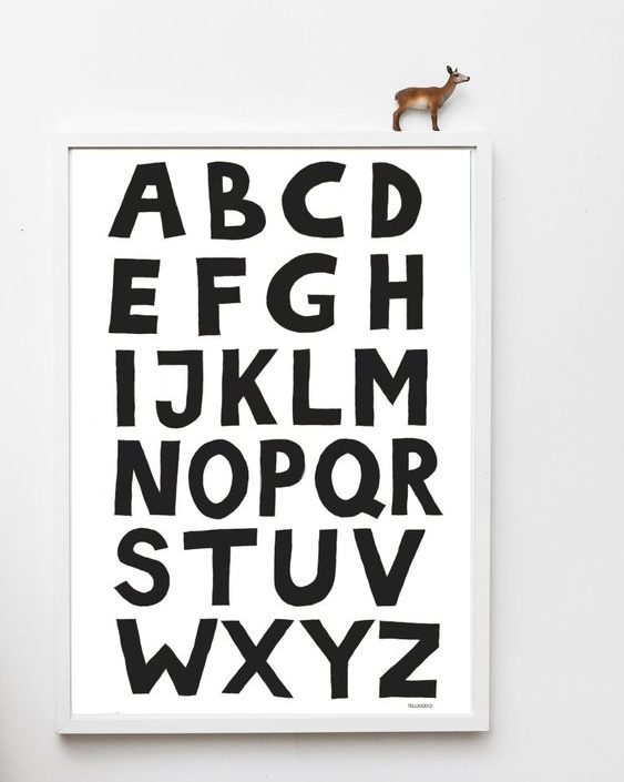 Telkiddo plakat ABC , A4