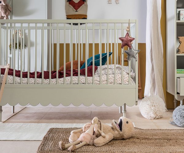 Woodluck, 2 in 1, sprinkelseng og juniorseng Babushka