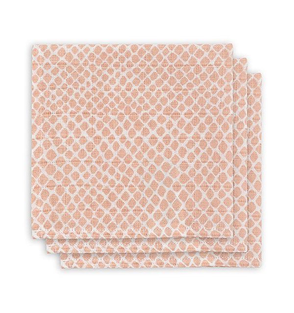 Jollein, koseklut snake pale pink, 3-pack