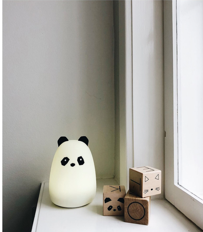 Liewood, Winston Night Light nattlampe, Panda Creme De La Creme - Bilde 3