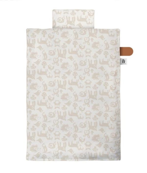 Sebra, sengetøy forest beige