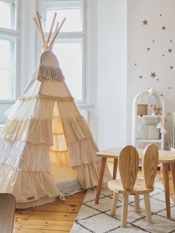 Moi Mili, tipitelt med volanger Shabby Chick