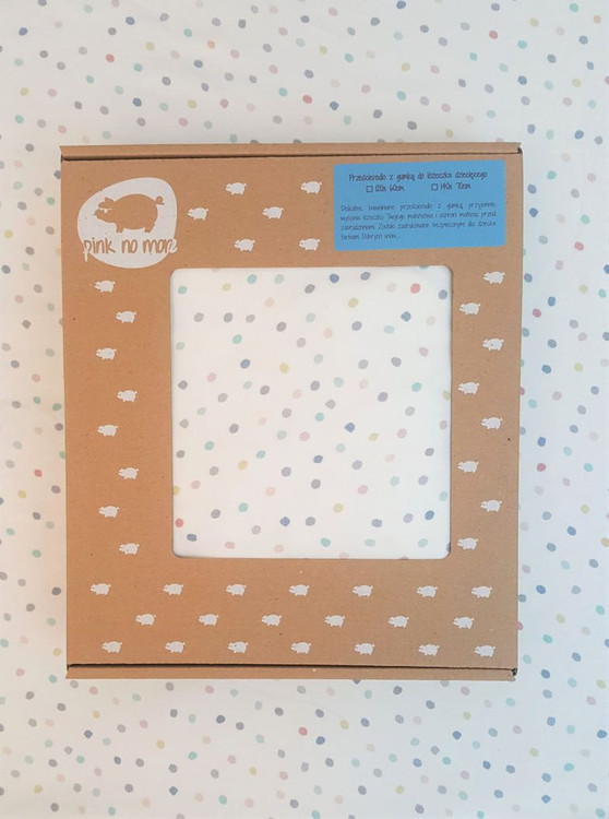 Dra-på-laken sprinkelseng, dots, Pink No More - Bilde 2