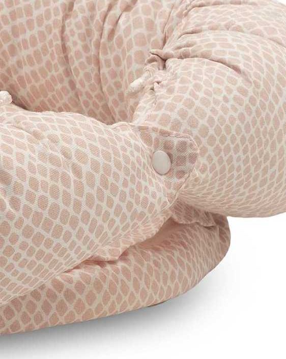 Jollein, babynest snake lys rosa