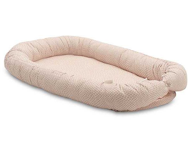 Jollein, babynest snake lys rosa