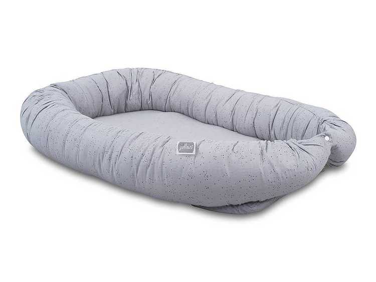 Jollein, babynest mini dots mist grey