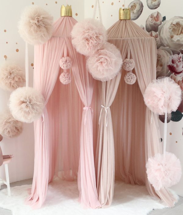 Spinkie Baby, sengehimmel Dreamy Light Pink Gold