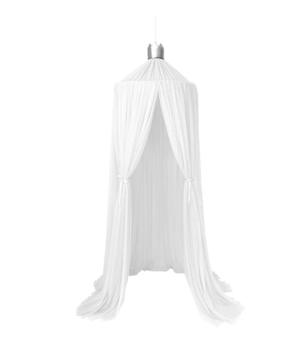 Spinkie Baby , sengbaldakin Dreamy White Silver