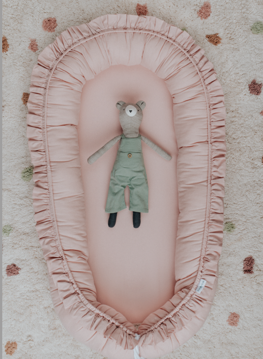 Babylove, pudderrosa babynest