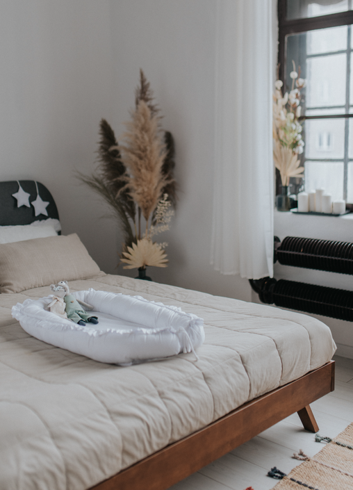 Babylove, hvit babynest