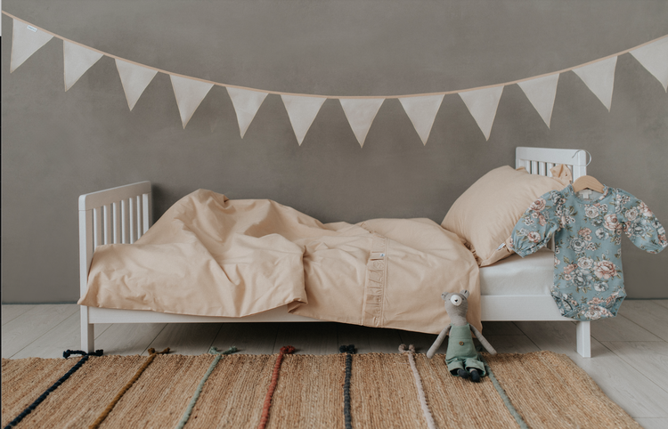 Babylove, Beige sengesett spjelteseng og juniorseng - Bilde 5