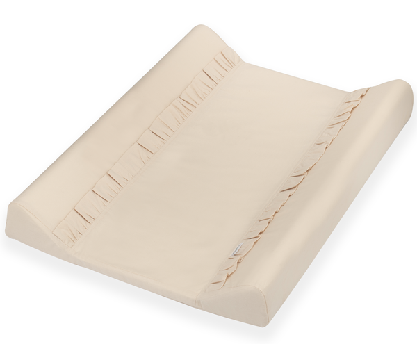 Babylove, stelleunderlag med volanger, beige