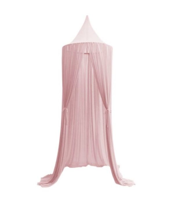 Spinkie Baby, sengehimmel Sheer, Dusty Pink
