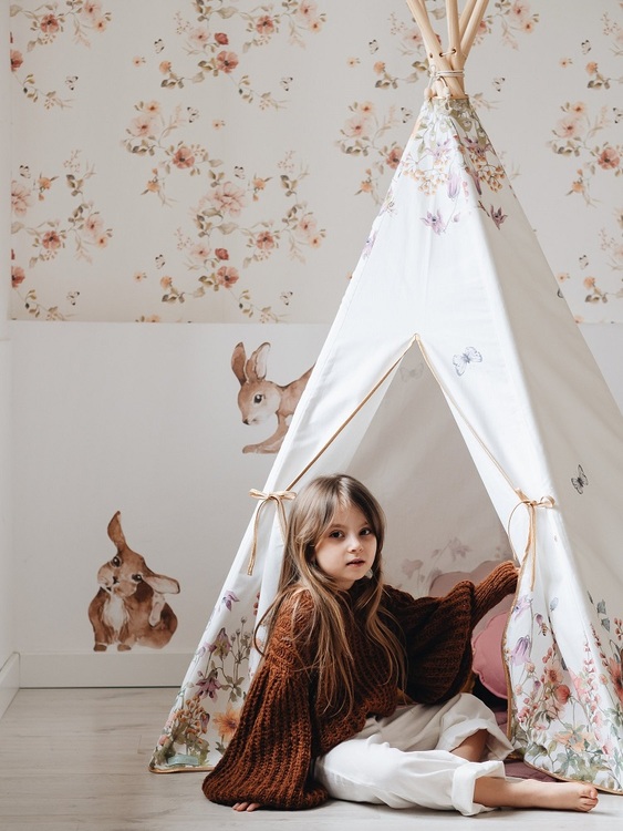 Moi Mili, tipi-telt wildflowers - Bilde 4