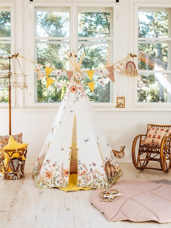 Moi Mili, tipi-telt wildflowers - Bilde 6
