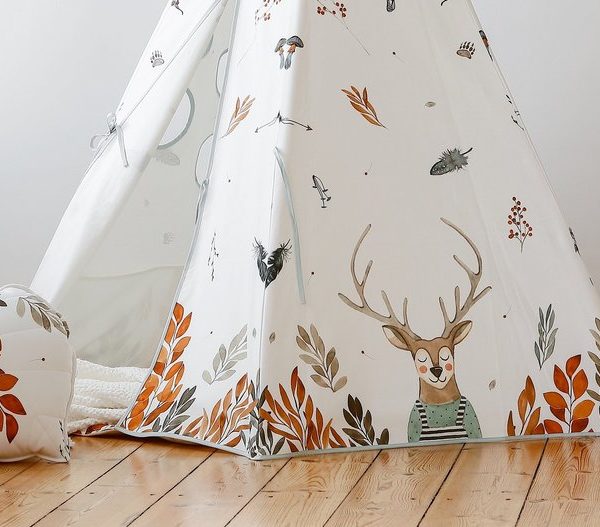 Moi Mili, tipi-telt forest friends