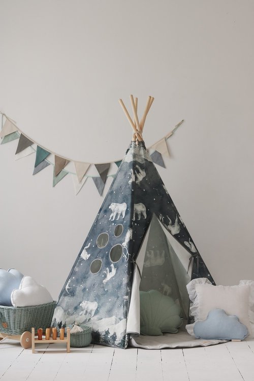 Moi Mili, tipi-telt night sky