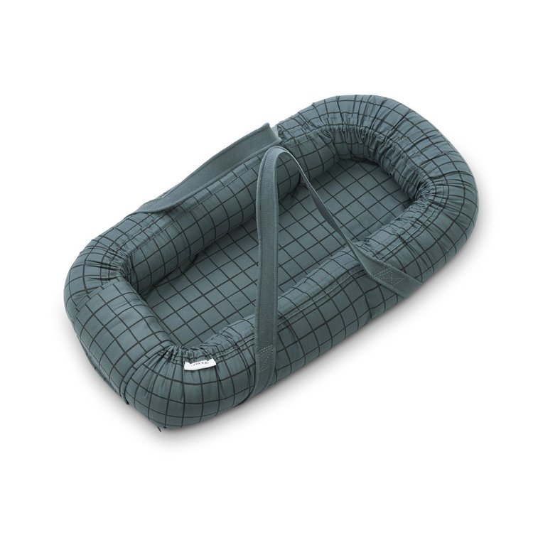 Liewood, babylift check whale blue