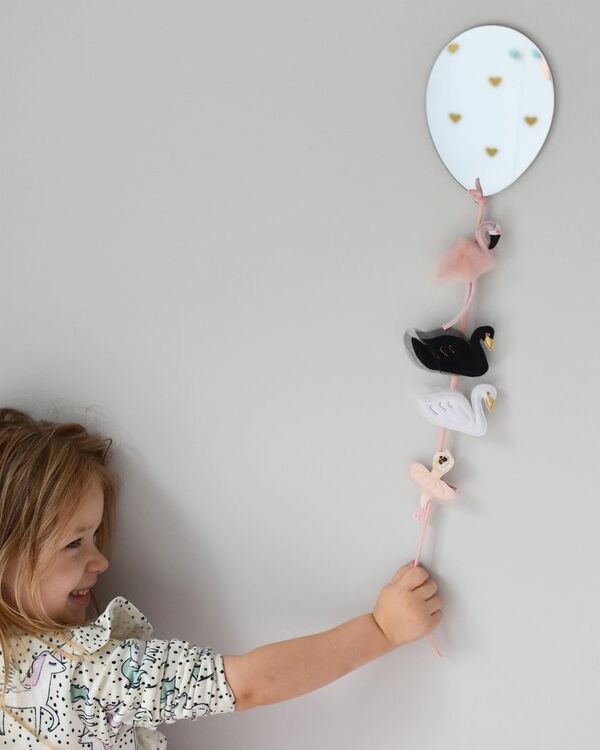 Speil mini ballong til barnerommet