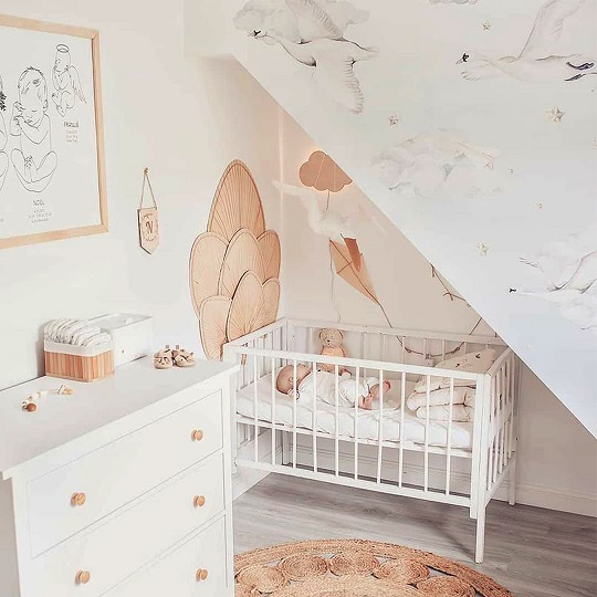 Dekornik, tapet Magic Swans Beige - Bilde 11