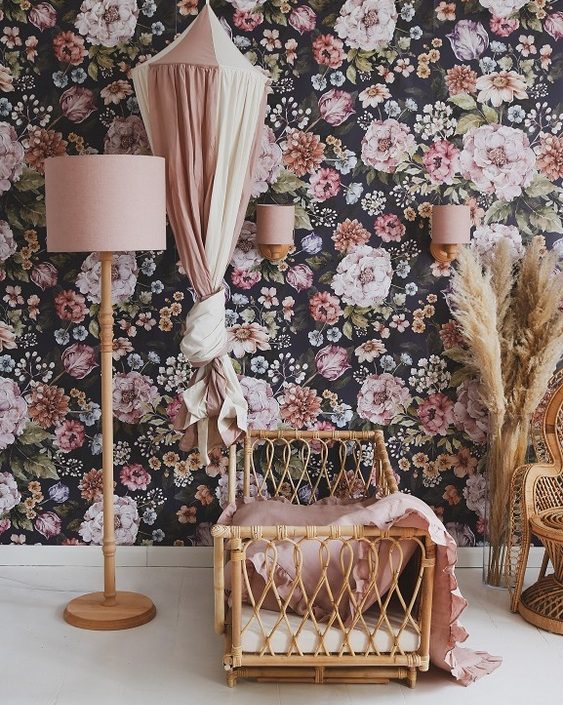 Lamps&Company, Gulvlampe rosa lin