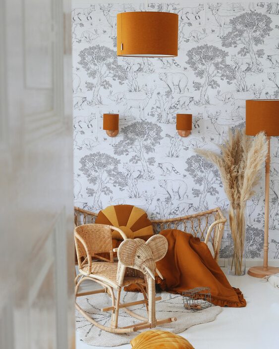 Lamps&Company, Sennep lin taklampe til barnerommet