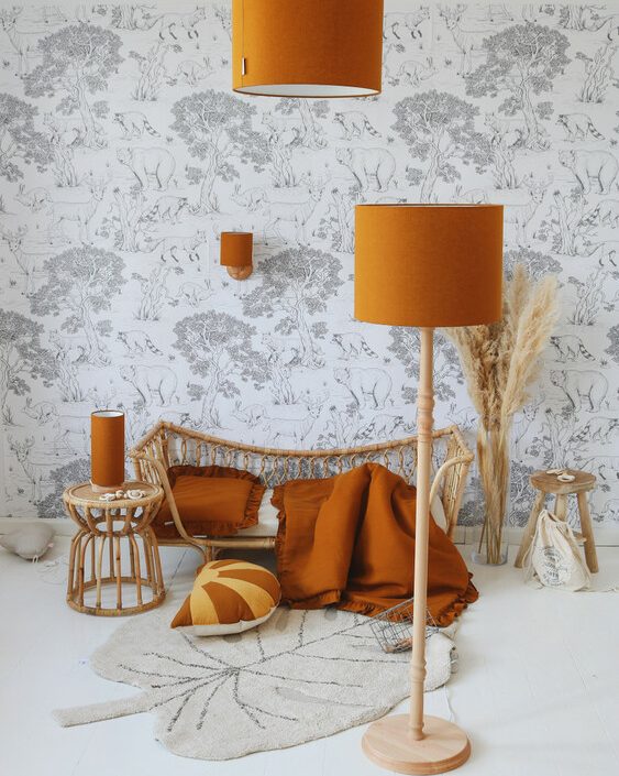 Lamps&Company, Sennep lin taklampe til barnerommet