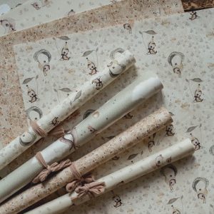 Mrs Mighetto, innpaknings- og hobbypapiret 4-pack Baby