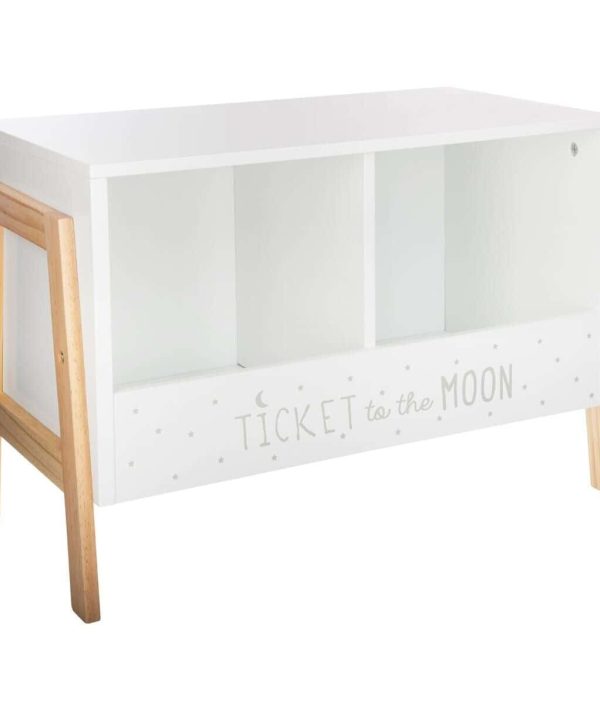 Hvit bokhylle, Ticket to the moon