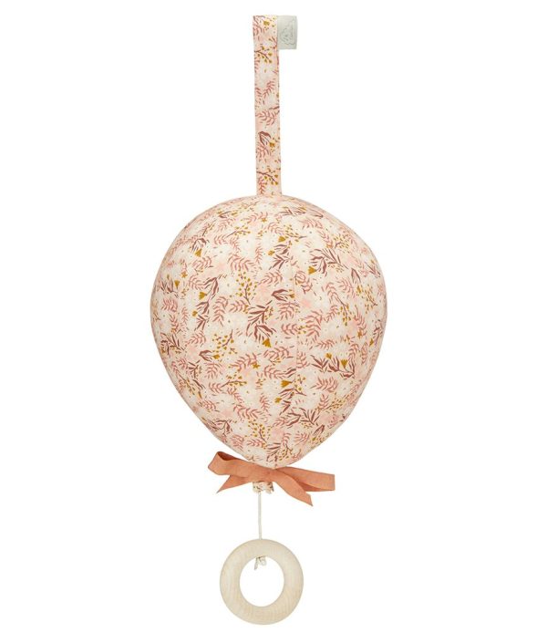 Cam Cam, musikkmobil ballong med rosett, Caramel leaves