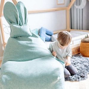 The Brooklyn Kids, Funny Bunny Bean bag, grønn