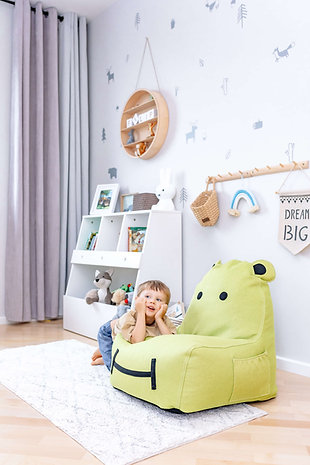 The Brooklyn Kids, Hippo Sittsekk, lime - Bilde 2