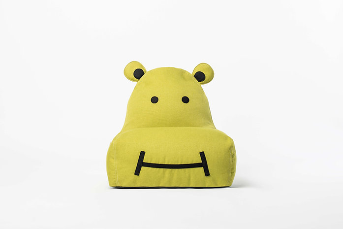 The Brooklyn Kids, Hippo Sittsekk, lime - Bilde 3