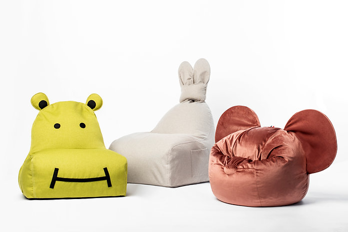 The Brooklyn Kids, Hippo Sittsekk, lime - Bilde 7