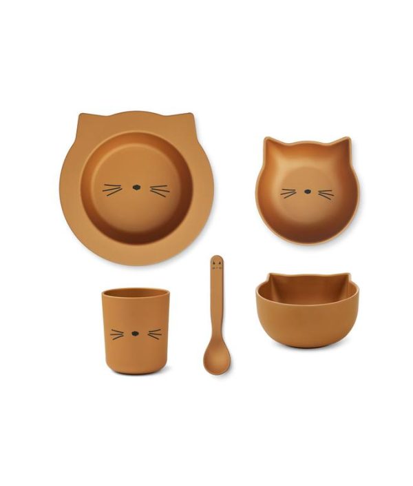 Liewood, Joana matsett 4 deler, Cat golden caramel
