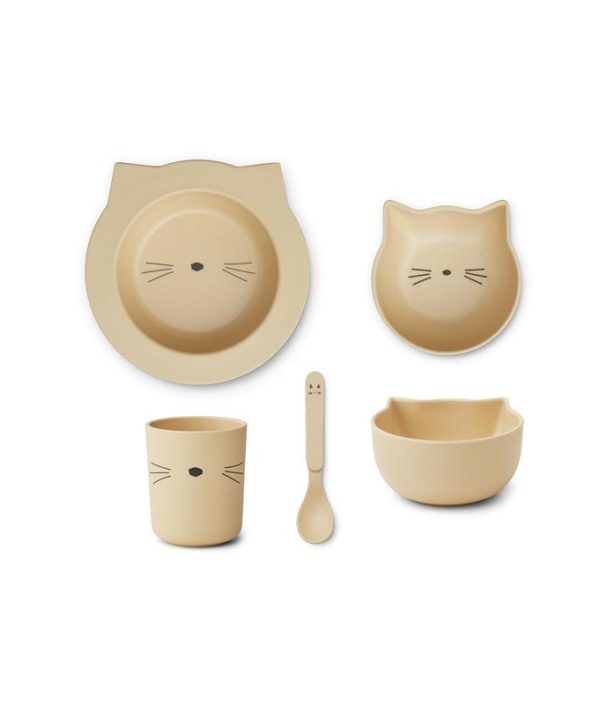 Liewood, Joana matsett 4 deler, Cat wheat yellow