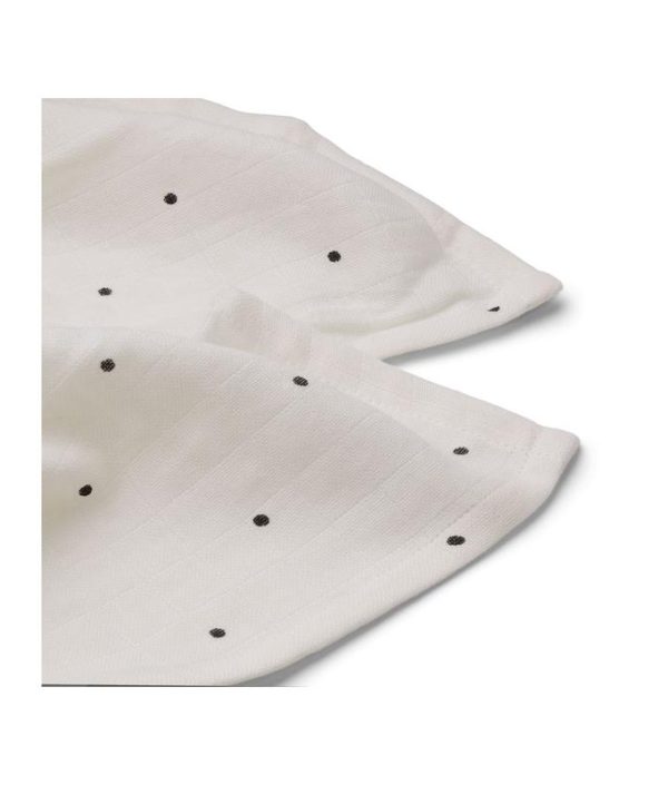 Liewood, Lewis koseklut 2-pack, Classic dot creme de la creme