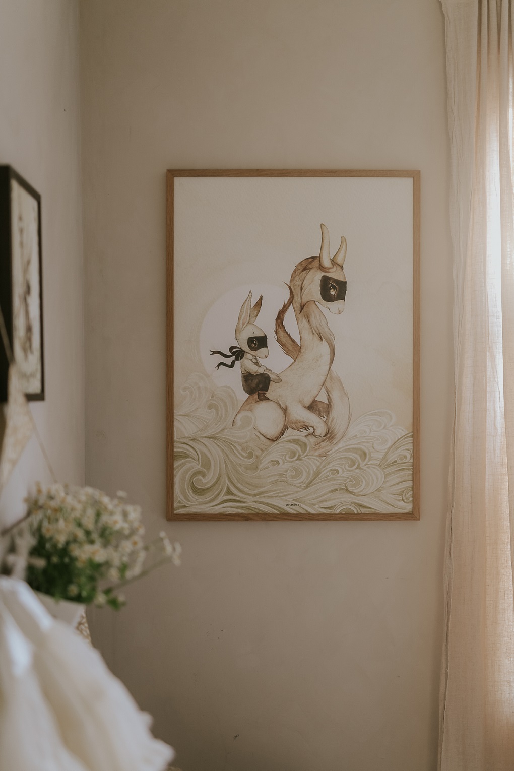 Mrs Mighetto, plakat Sixtens drage